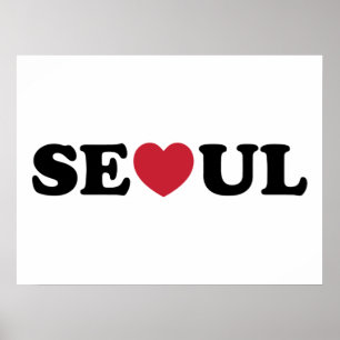 Affiche Cœur d'amour de Séoul