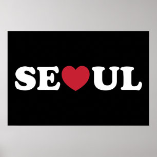 Affiche Cœur d'amour de Séoul