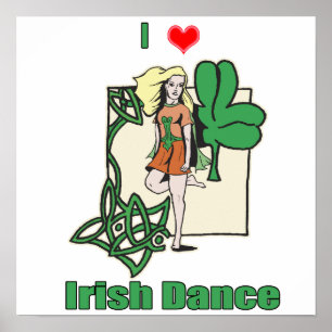Affiche Coeur de danse irlandaise