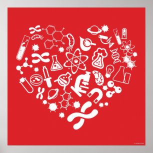 Affiche Coeur de l'espace et de la Science