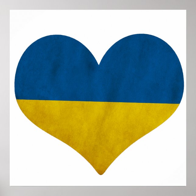 Affiche Coeur de l'Ukraine (Devant)