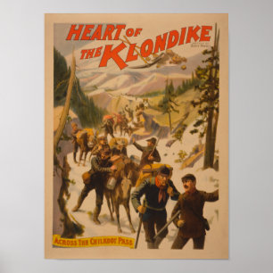 Affiche Coeur du Klondike - Sur le col Chilkoot
