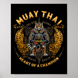 Affiche Cœur d'un champion - Kickboxing et Muay Thai Tig