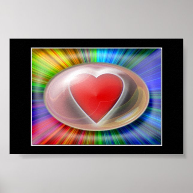 Affiche Coeur éclatant (Devant)