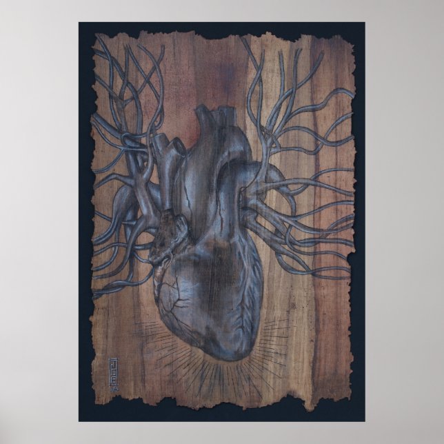 Affiche Coeur saignant (Devant)