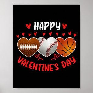 Affiche Coeurs de la Saint Valentin