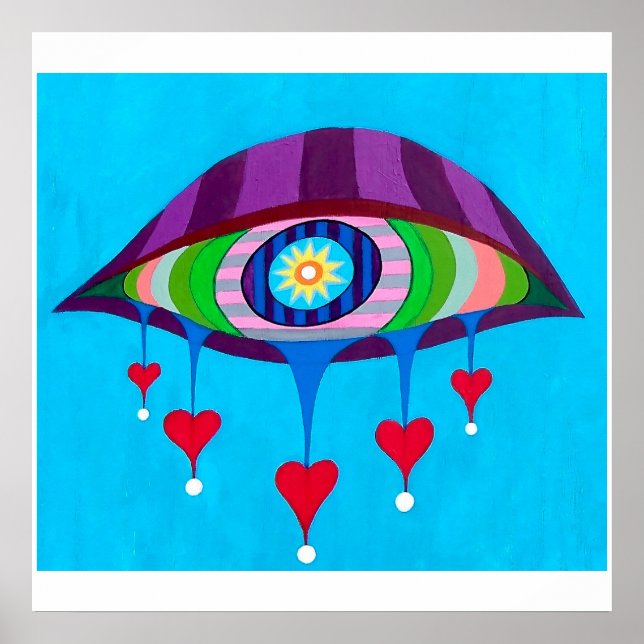 Affiche Coeurs Pour Se Poser Sur (Devant)