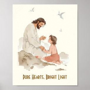 Affiche Coeurs purs Lumière vive