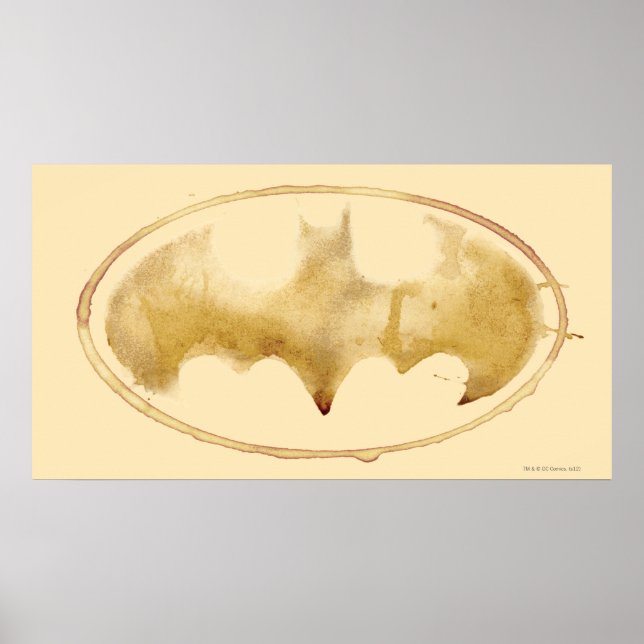 Affiche Coffee Bat Symbol (Devant)