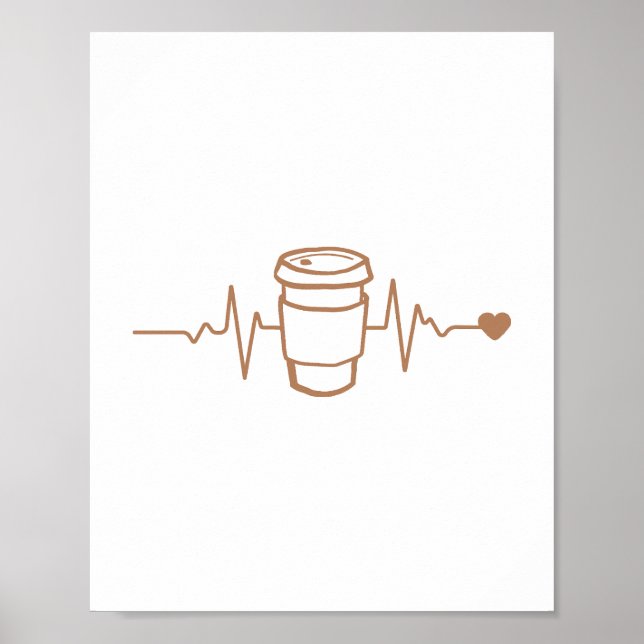 Affiche Coffee Lifeline, For Coffee Lovers (Devant)