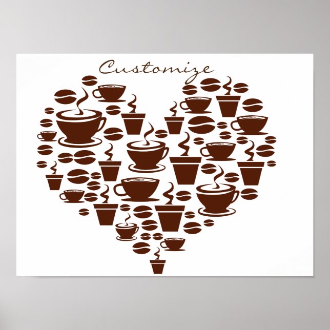 Affiche Coffee Lover Heart Thunder_Cove (Devant)