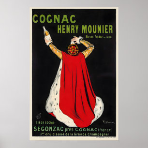 Affiche Cognac Henry Mounier Leonetto Cappiello Nourriture