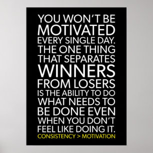Affiche Cohérence/motivation