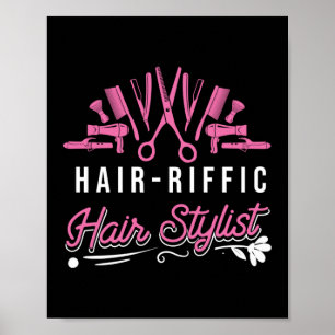 Affiche Coiffeur de coiffure pour coiffeur