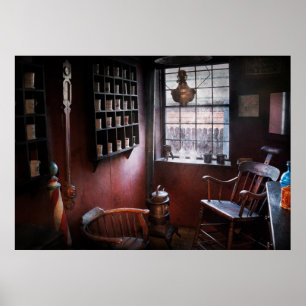 Affiche Coiffeur - le coiffeur de pays