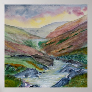 Affiche Col de Kirkstone - District du lac Anglais