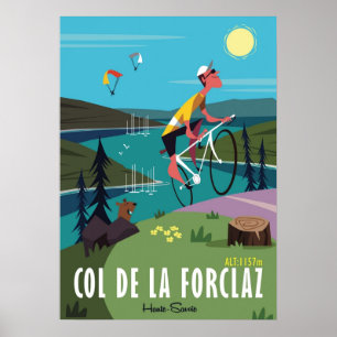 Affiche Col de la Forclaz