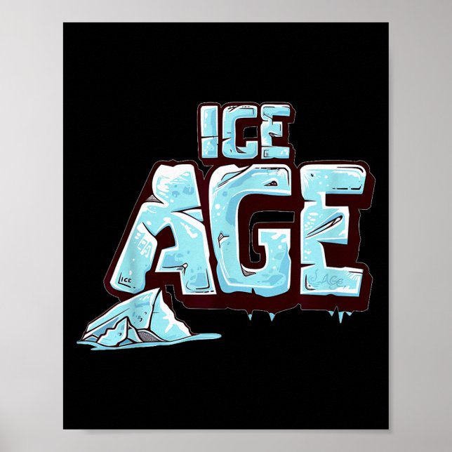 Affiche Cold Ice Age Season Costume For Kids And Adults  (Devant)