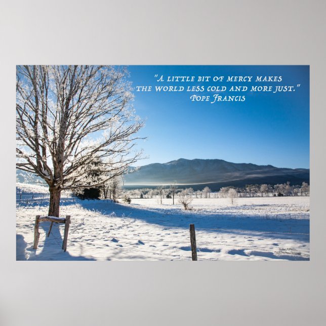 Affiche Cold Winter Day and Mercy (Devant)