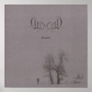 Affiche Coldworld Band Black metal Décès thrash lourd Goth