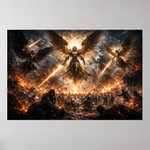 Affiche Colère apocalyptique des archanges