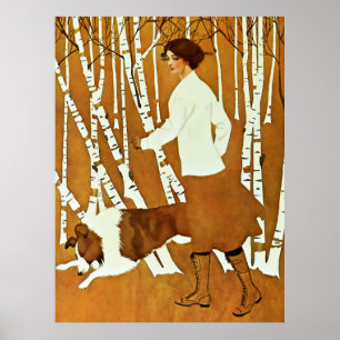 Affiche Coles Phillips « Fadeaway Girl » Couverture de pro