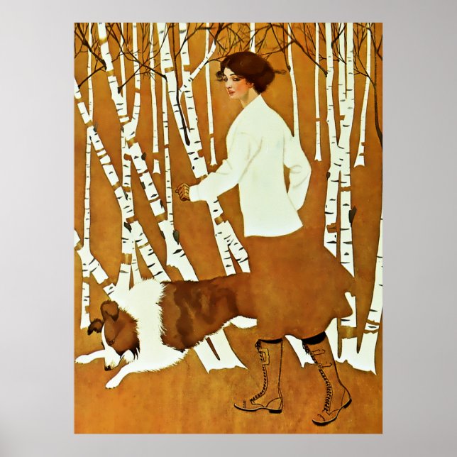 Affiche Coles Phillips « Fadeaway Girl » Couverture de pro (Devant)