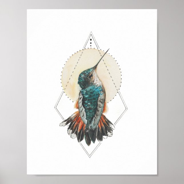 Affiche Colibri (Devant)