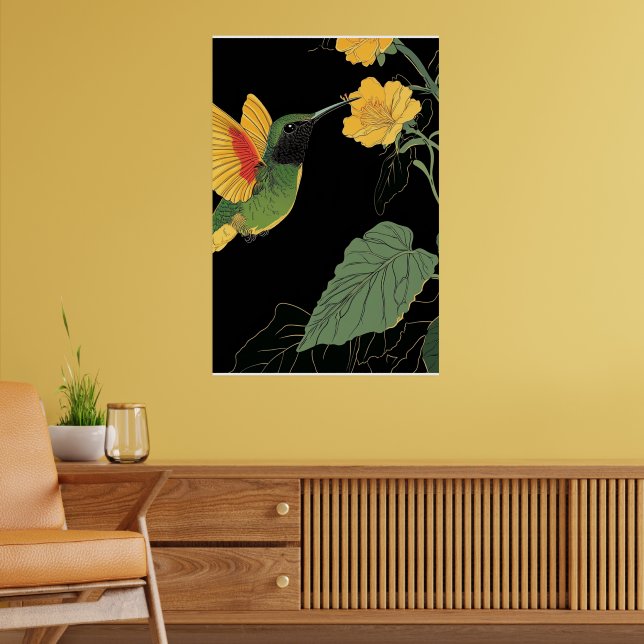AFFICHE COLIBRI #2 (Salon 2)