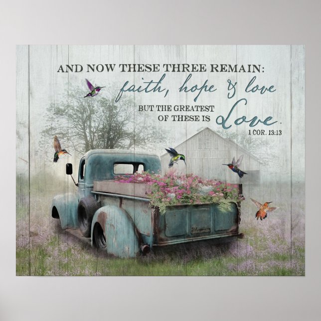 Affiche Colibri Et Maintenant Ces Trois Restent (Devant)