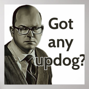 Affiche Colin Robinson a un updog