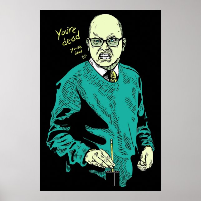 Affiche Colin Robinson Energy Vampire (Devant)