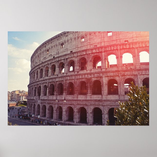 Affiche Colisée de Rome (Devant)