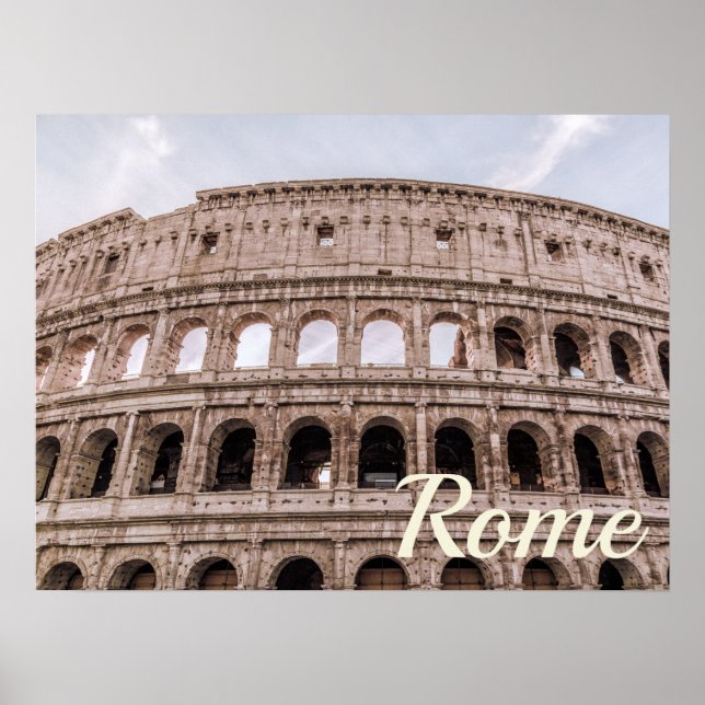 Affiche Colisée Rome (Devant)