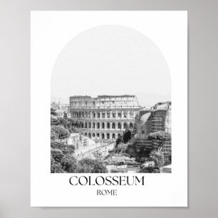 Affiche Colisée Rome Arc Photo Imprimer