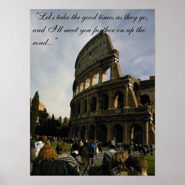 Affiche coliseum (Devant)