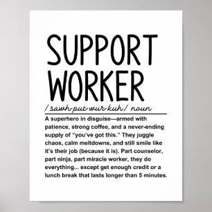 Affiche Collaborateur du support