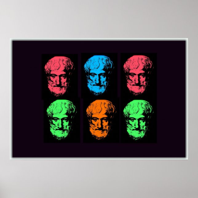 Affiche Collage Aristote (Devant)