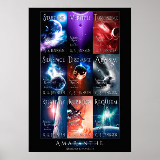 Affiche Collage de couverture Aurora Rhapsody (20x28)