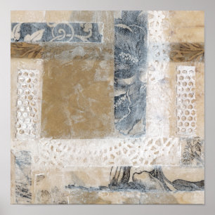 Affiche Collage de dentelle II