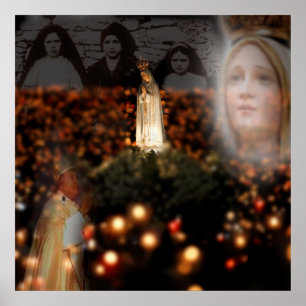 AFFICHE COLLAGE DE FATIMA
