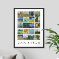 Collage de peinture fine art Vincent Van Gogh