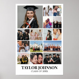 Affiche Collage de photos 15 images 12x18 16x24 20x30 24x3
