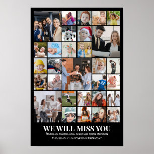 Affiche Collage de photos 30 images 12x18 16x24 20x30 24x3