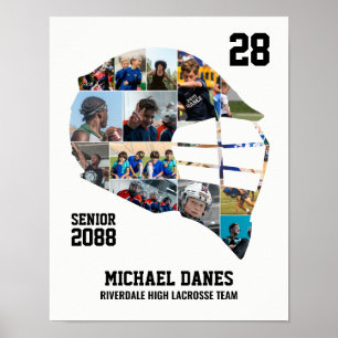 Affiche Collage de photos personnalisé pour la soirée des