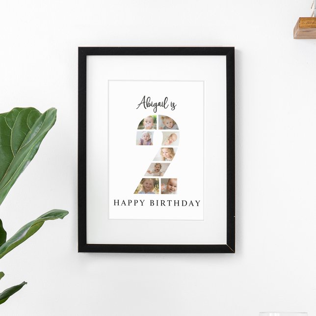 Affiche Collage de photos tendance pour la fête de bienven (Créateur téléchargé)