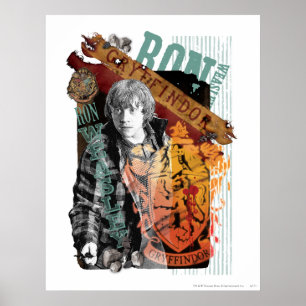 Affiche Collage de Ron Weasley 1