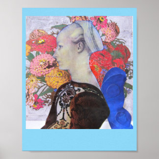 Affiche Collage Féerie bleue 2023