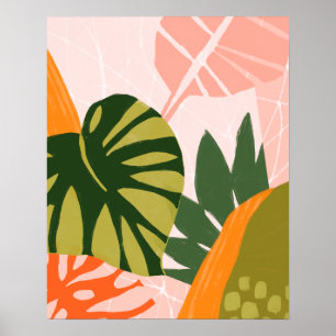 Affiche Collage Jungle I