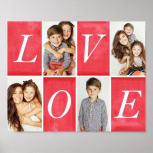 Affiche Collage photo Chic Love 4